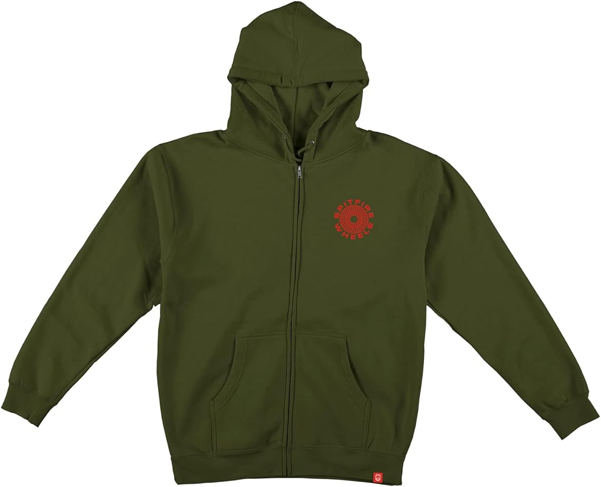 Spitfire Classic 87 Swirl Zip Hoodie Herren Hoodie Spitfire Wheels