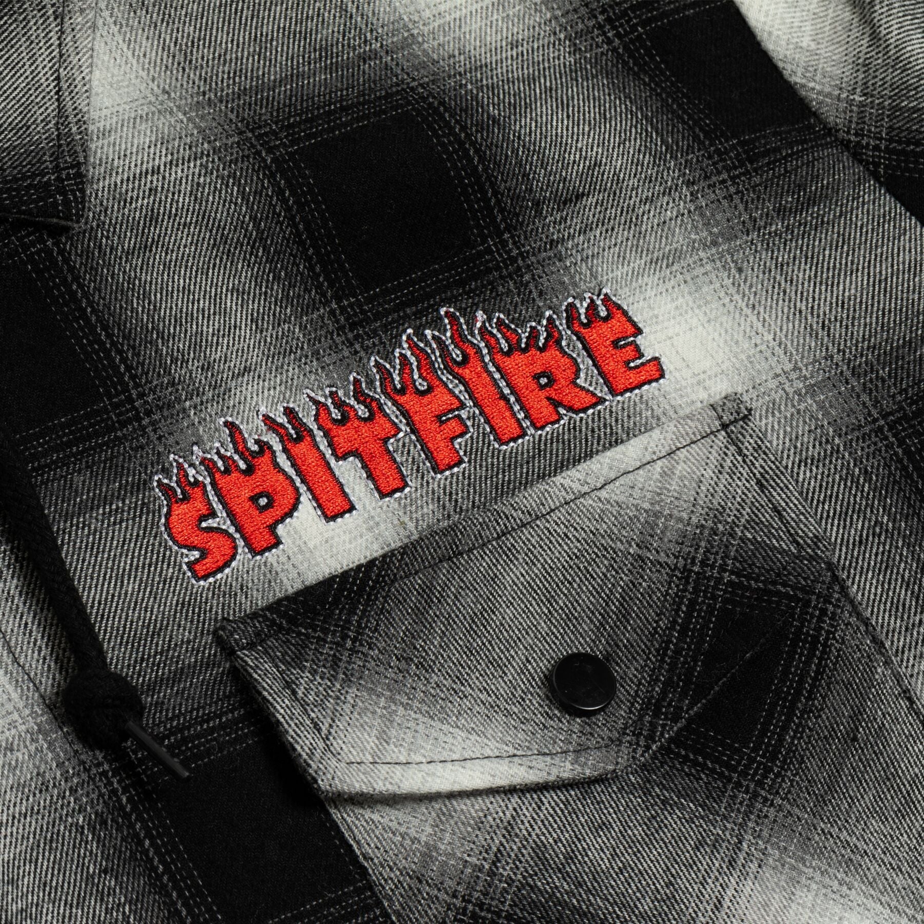 Spitfire Demonseed Hooded Flannel Herren Hoodie Spitfire Wheels