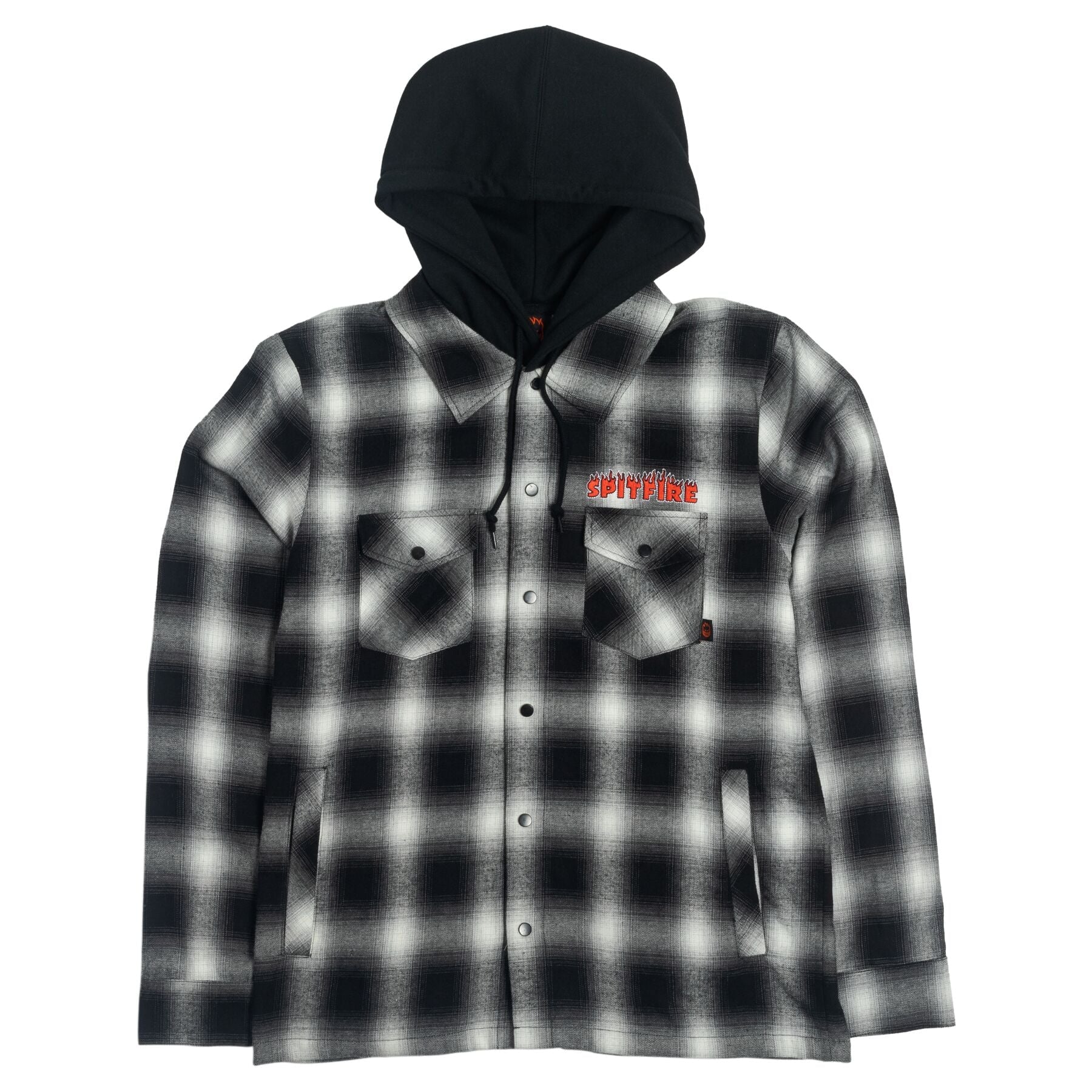 Spitfire Demonseed Hooded Flannel Herren Hoodie Spitfire Wheels