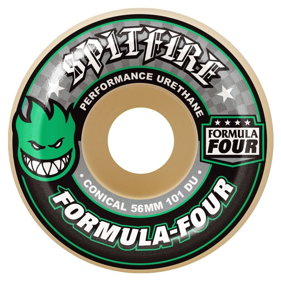 Spitfire Wheels Formula Four 101 Conical - 54mm Rollen Spitfire Wheels