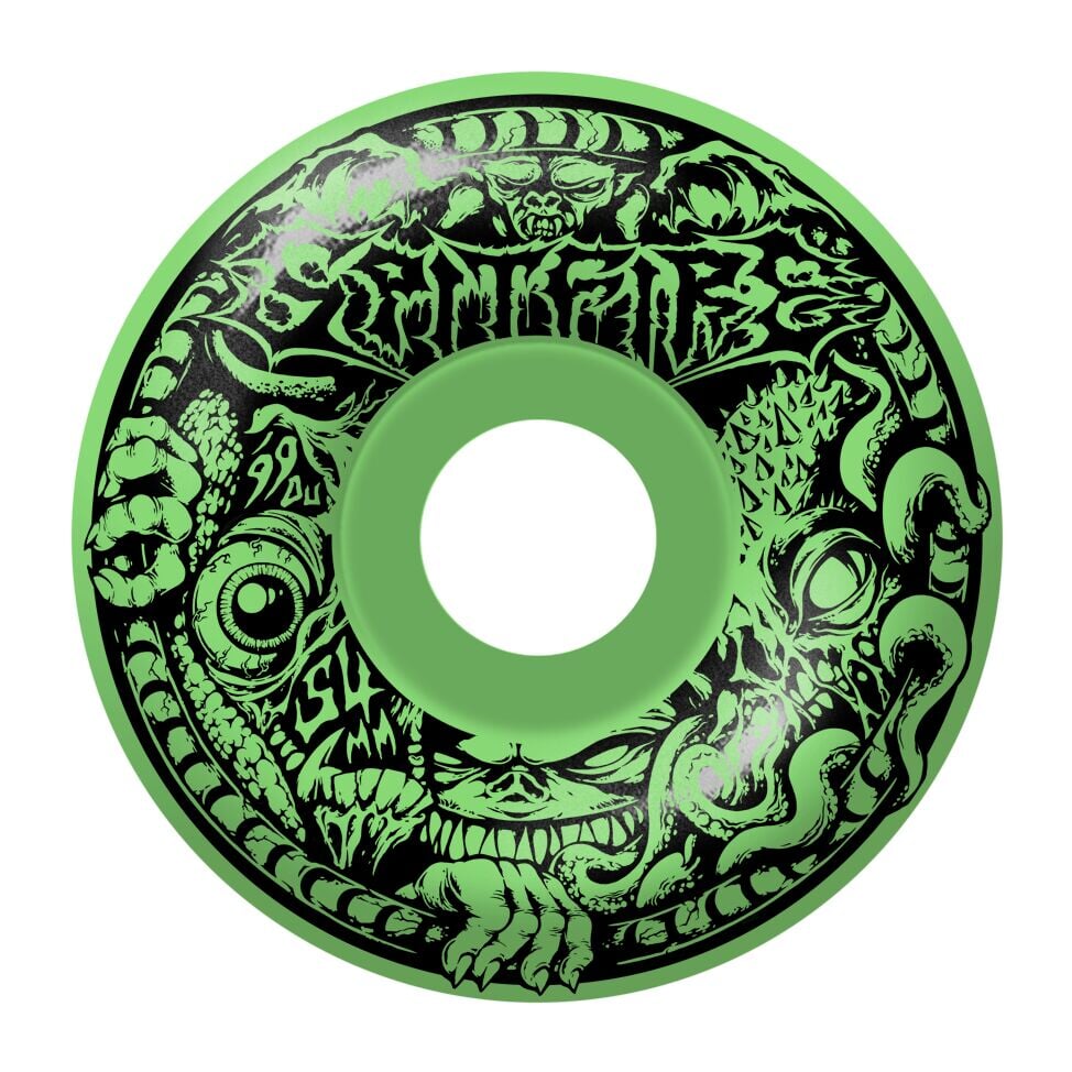 Spitfire Wheels Formula Four 99 Radial Full Demon Gate Glow - 54mm Rollen Spitfire Wheels