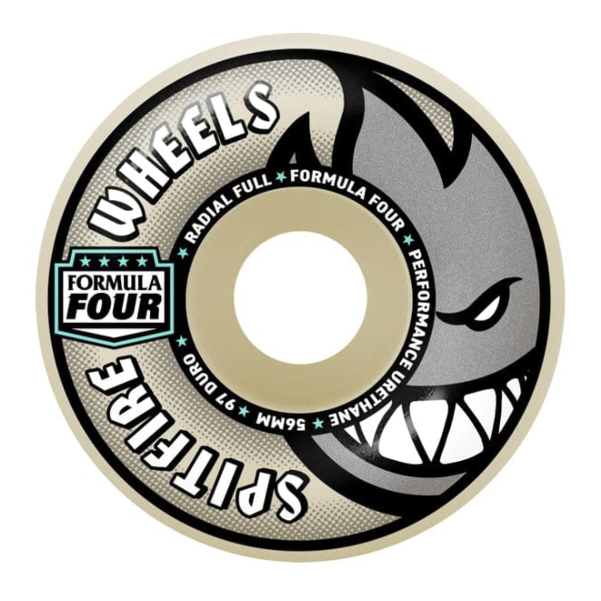 Spitfire Wheels Formular Four Radials Full 97Duro - 56mm Rollen Spitfire Wheels