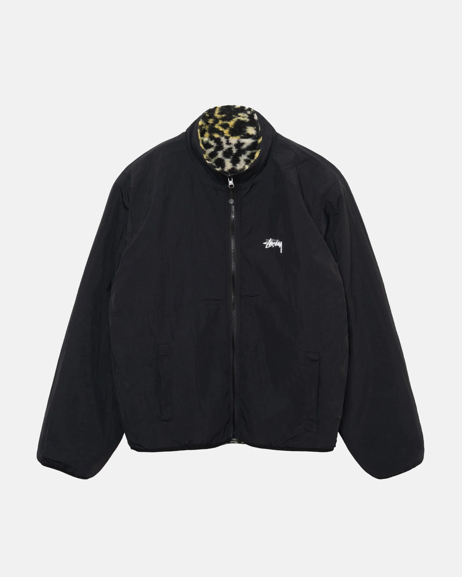 Stüssy Sherpa Reversible Jacket Unisex Fleece Stüssy