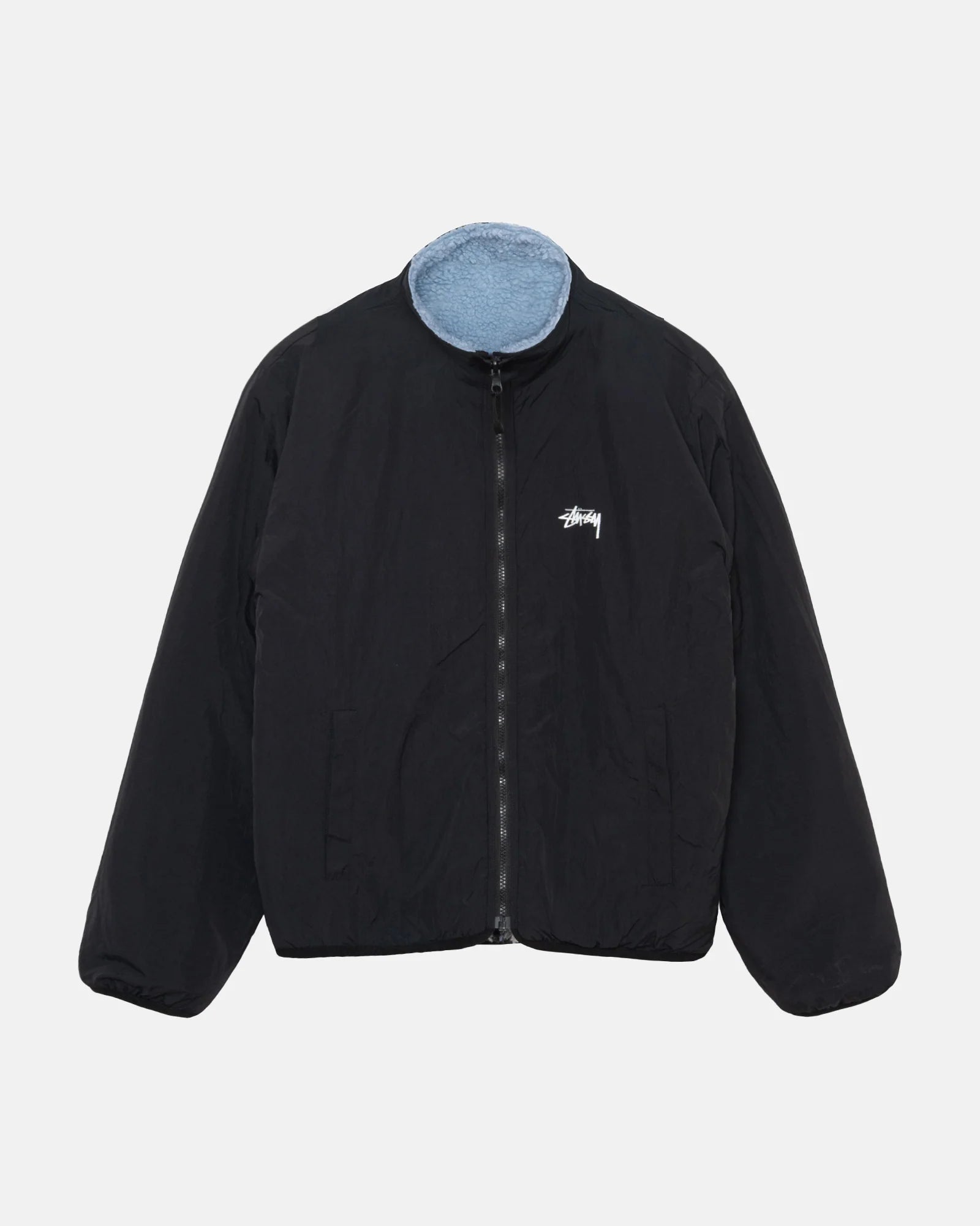 Stüssy Sherpa Reversible Jacket Unisex Fleece Stüssy