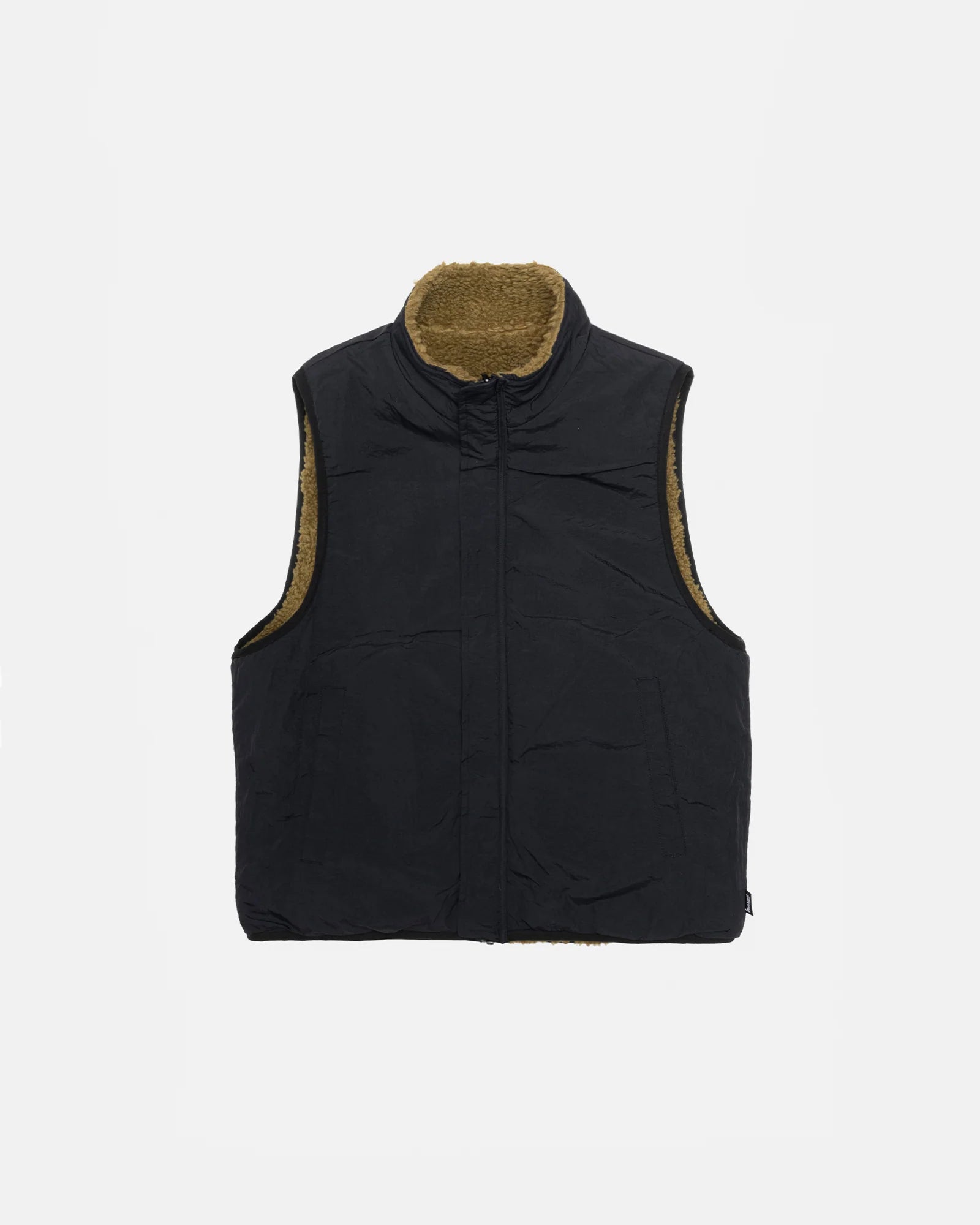 Stüssy Sherpa Reversible Vest Unisex Fleece Stüssy