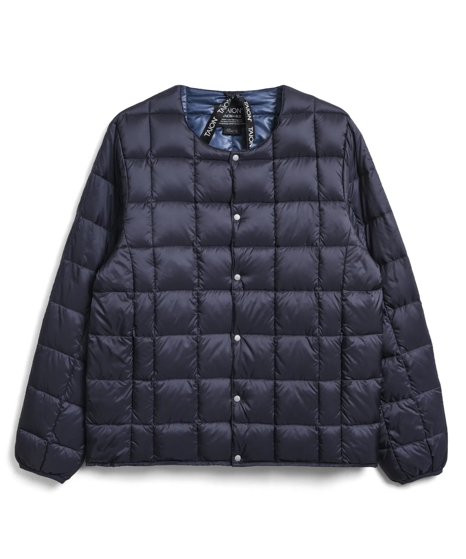 Taion Crewneck Button Down Daunenjacke Herren Jacke Taion