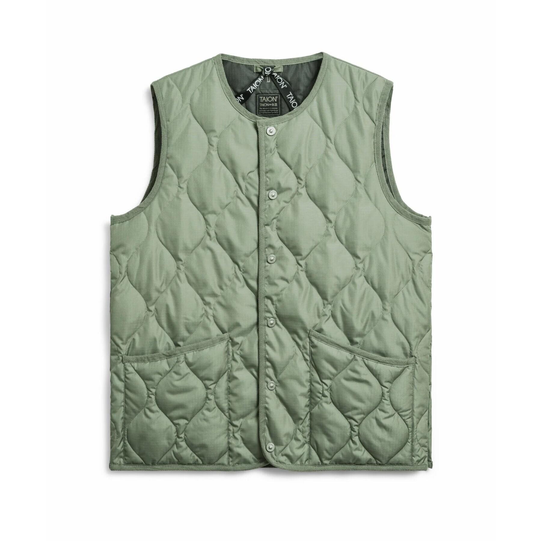 Taion Military Crewneck Daunenweste Unisex 004B2ML Daunenweste Taion