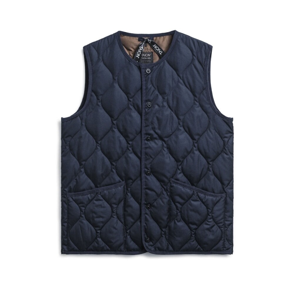 Taion Military Crewneck Daunenweste Unisex 004B2ML Daunenweste Taion