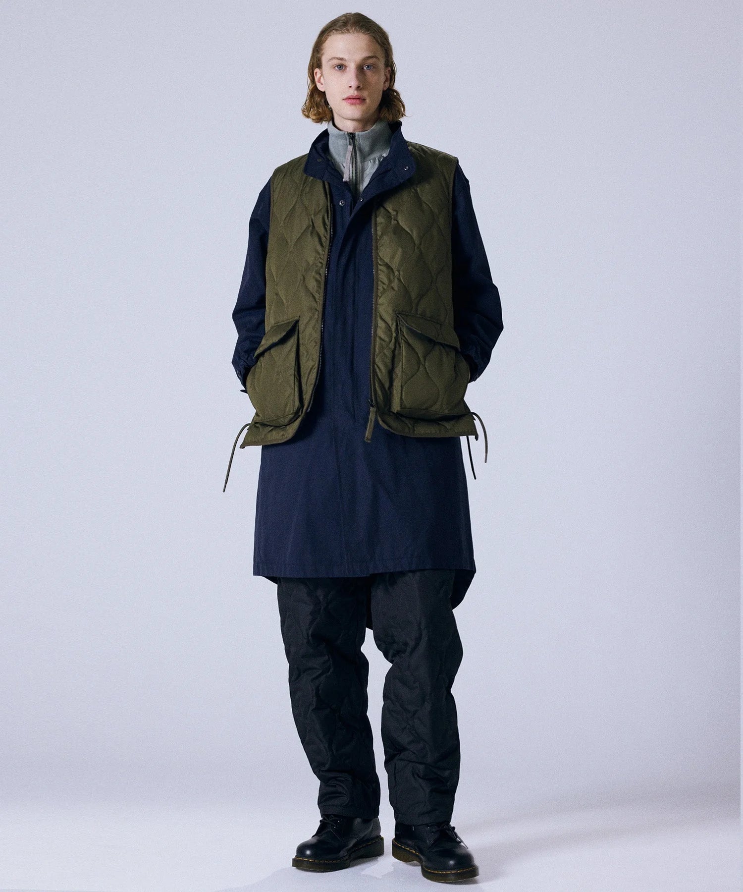 Taion Military V-Neck Race Up Daunenjacke Herren Daunenjacke Taion