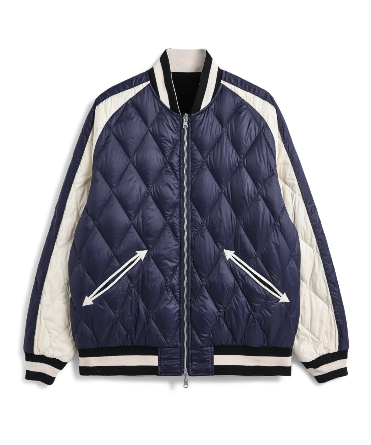 Taion x JPNSP Reversible Sukajan Down Jacket Herren Casual-Jacke Taion