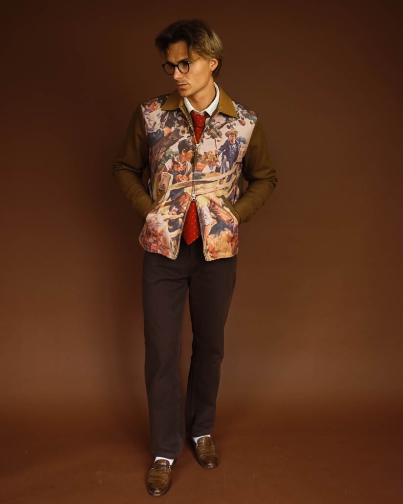 The Loose Company Apple Tree Workwear Jacket Herren Casual-Jacke The Loose Company