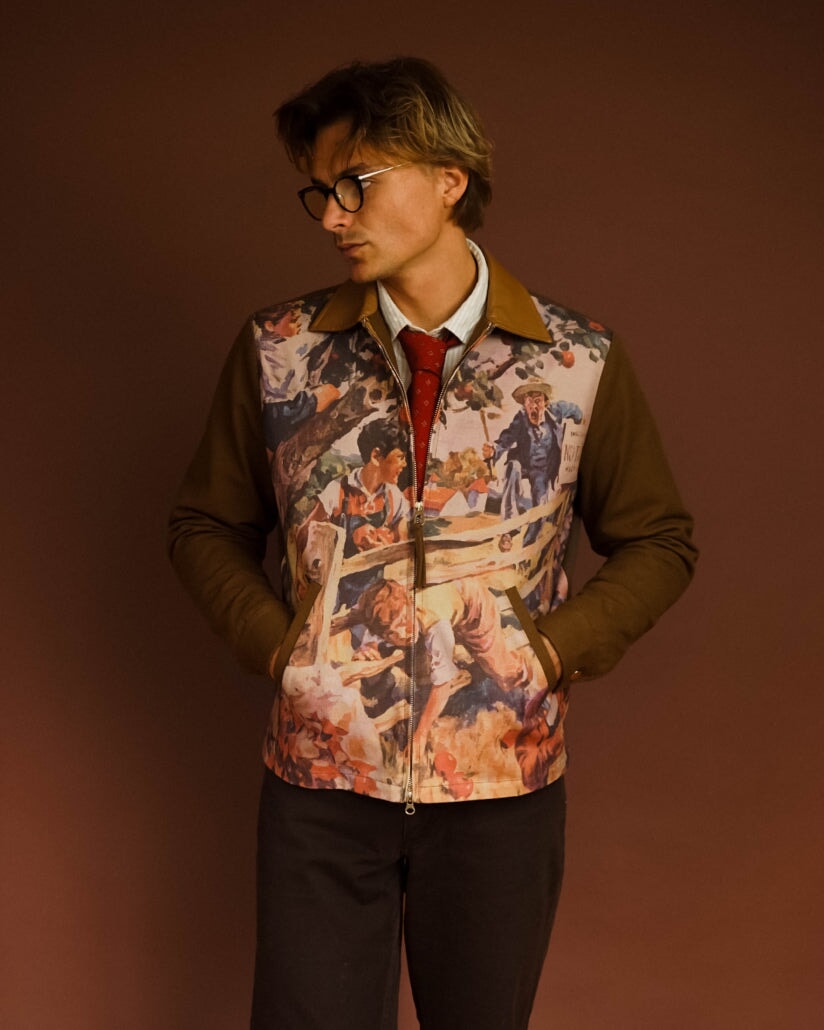 The Loose Company Apple Tree Workwear Jacket Herren Casual-Jacke The Loose Company