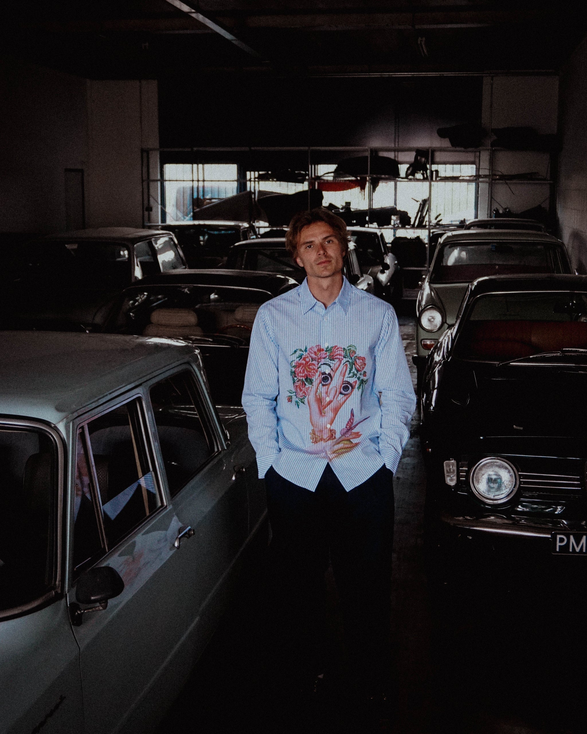 The Loose Company Eyes Shirt Herren Langarm-Hemd The Loose Company