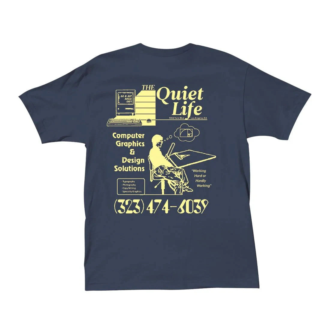 The Quiet Life Computer Graphics T-Shirt Herren T-Shirt The Quiet Life