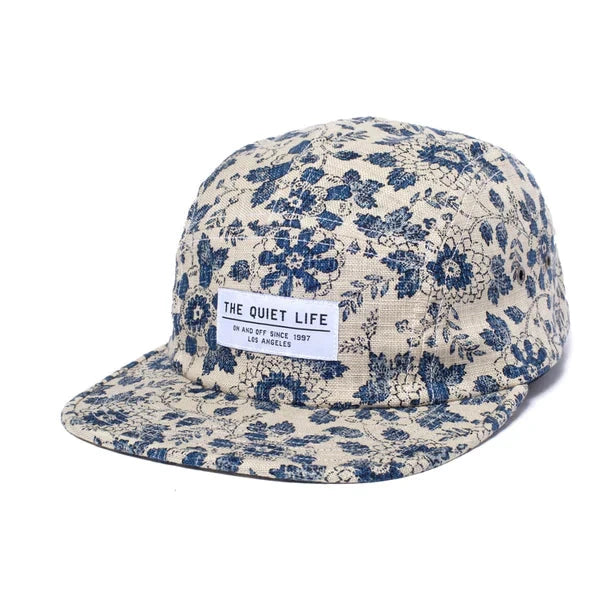The Quiet Life Dahlia Floral 5 Panel Camper Hat Cap The Quiet Life
