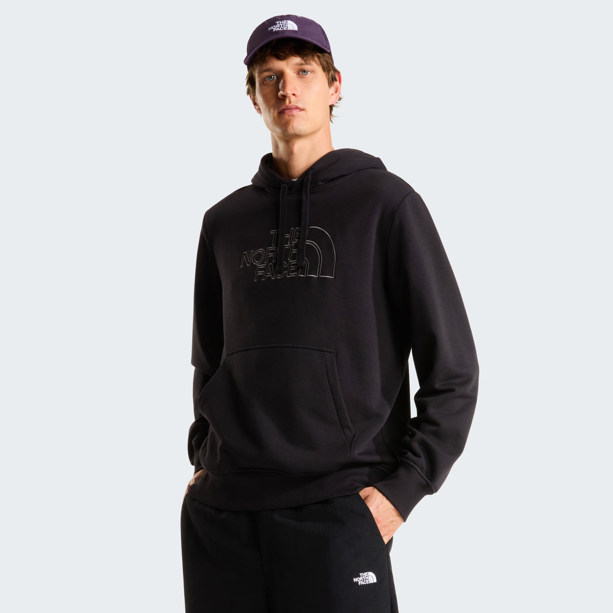 M Drew Peak Light Regular Hoodie TNF Black/Anthracite Bild 3