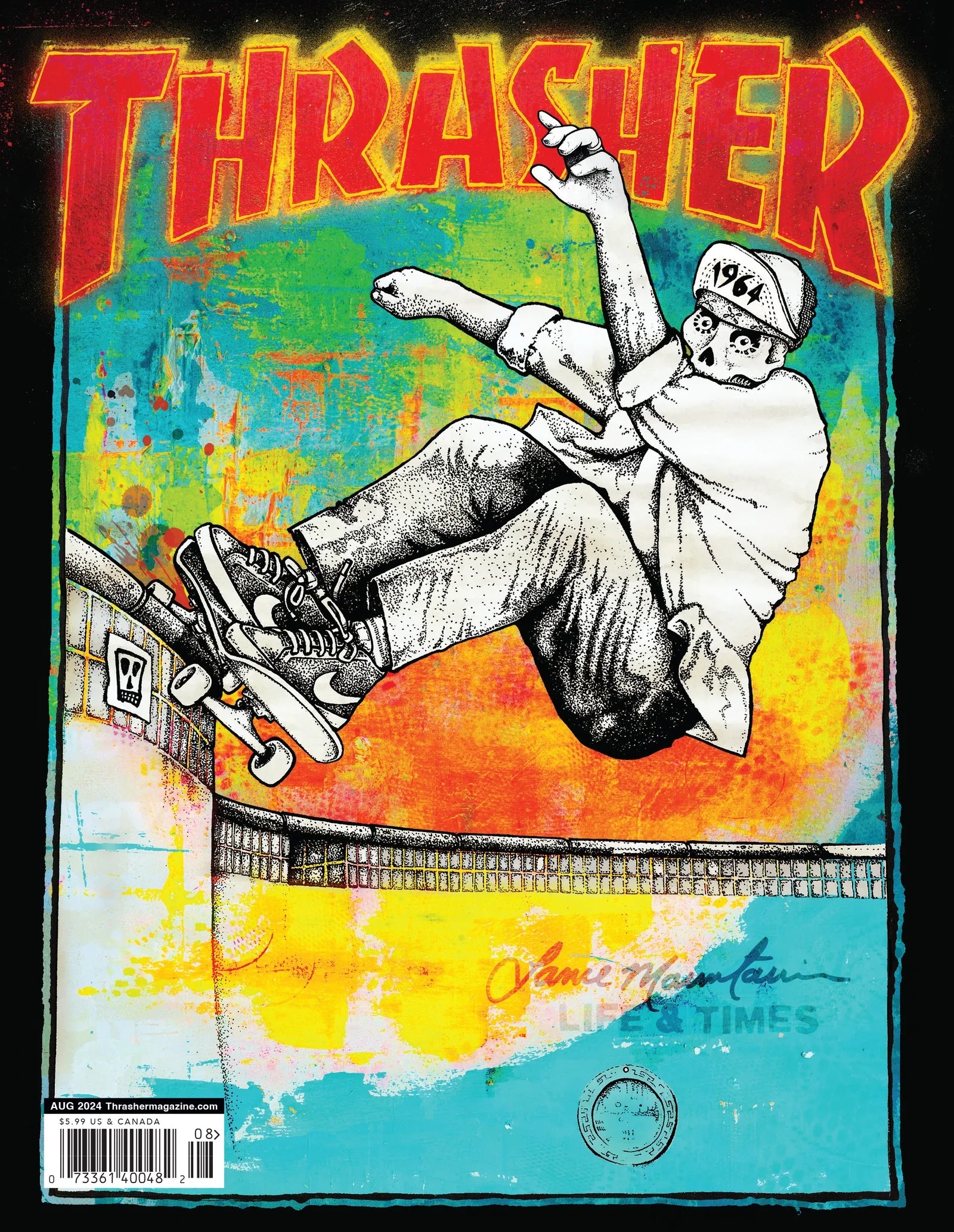 Thrasher Magazine - Issue August 2024 Bücher & Magazine Thrasher Magazine