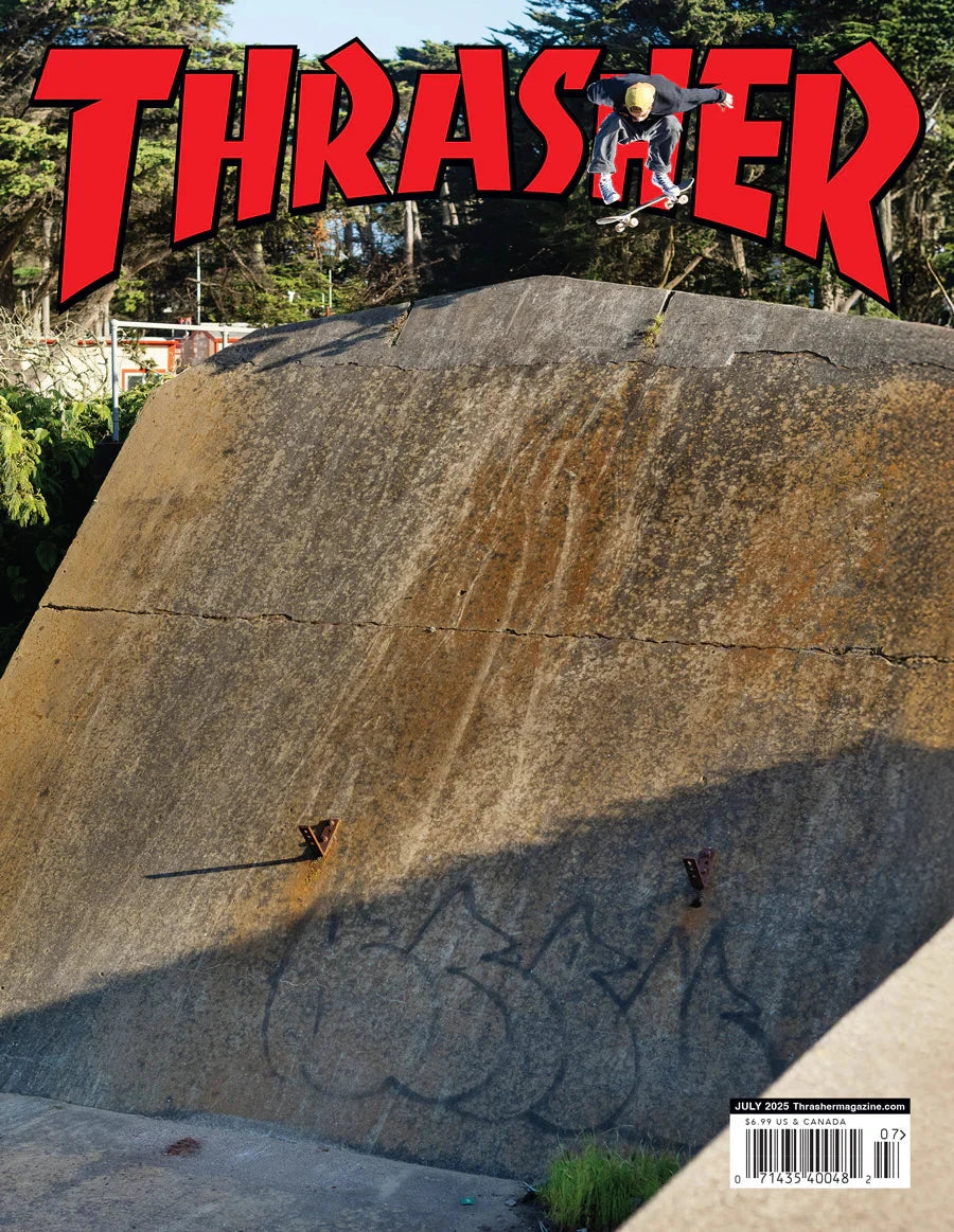 Thrasher Magazine - Issue Juli 2025 Bücher & Magazine Thrasher Magazine