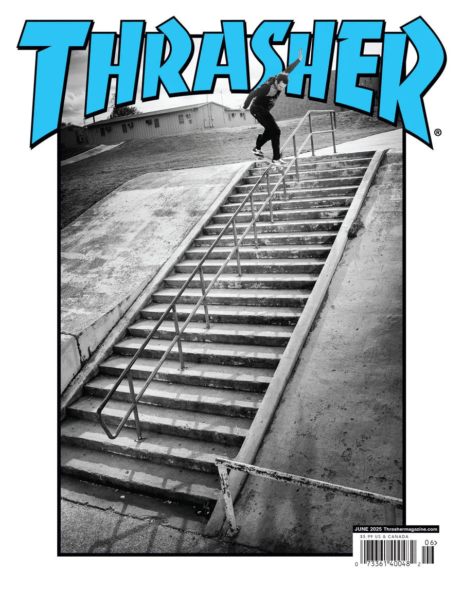 Thrasher Magazine - Issue Juni 2025 Bücher & Magazine Thrasher Magazine