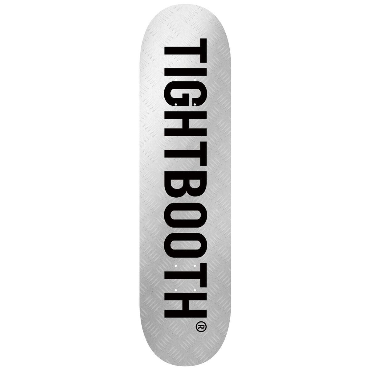 Tightbooth Logo Silver Deck - 8,25" Decks Tightbooth
