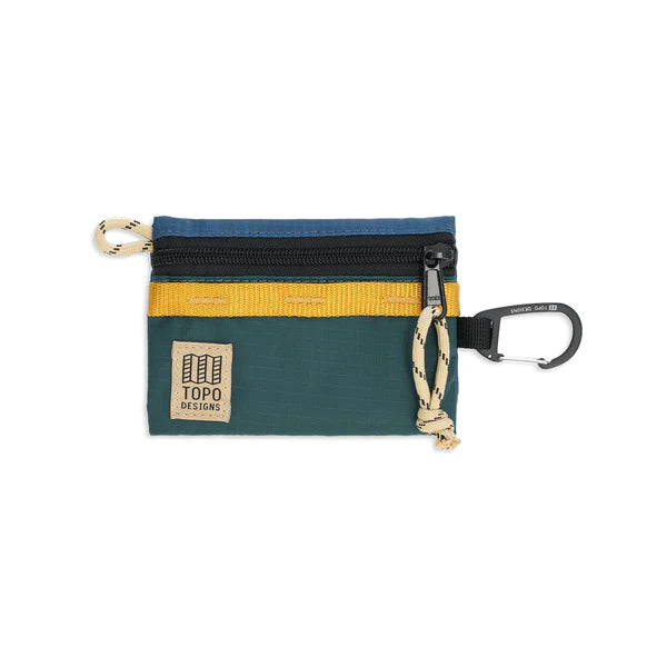 Topo Designs Accessory Bag Micro Mountain Kleintasche Topo Designs Pond Blue/Forest