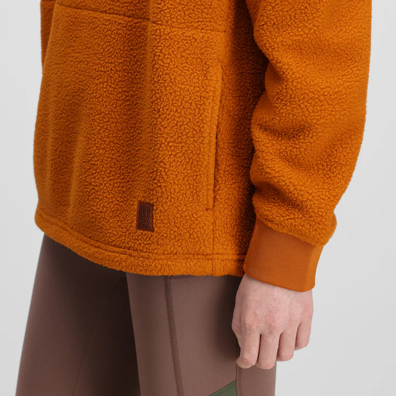 Topo Designs Mountain Fleece Crewneck Damen Fleecepullover Topo Designs