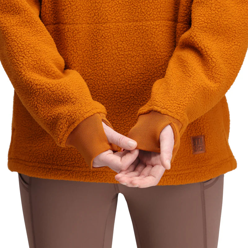 Topo Designs Mountain Fleece Crewneck Damen Fleecepullover Topo Designs