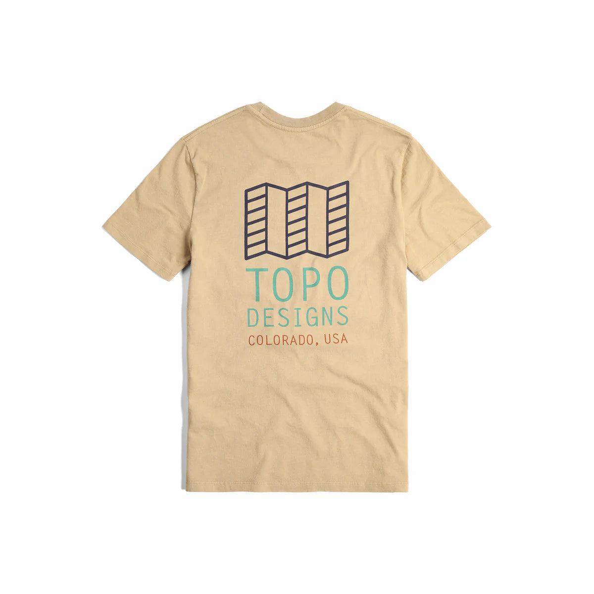 Topo Designs Small Original Logo T-Shirt Herren T-Shirt Topo Designs