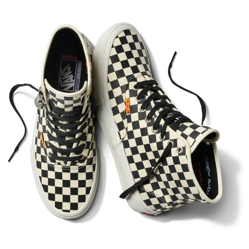 Vans Authentic High VCU x Andrew Allen Skate Schuhe Herren Skate-Sneakers Vans