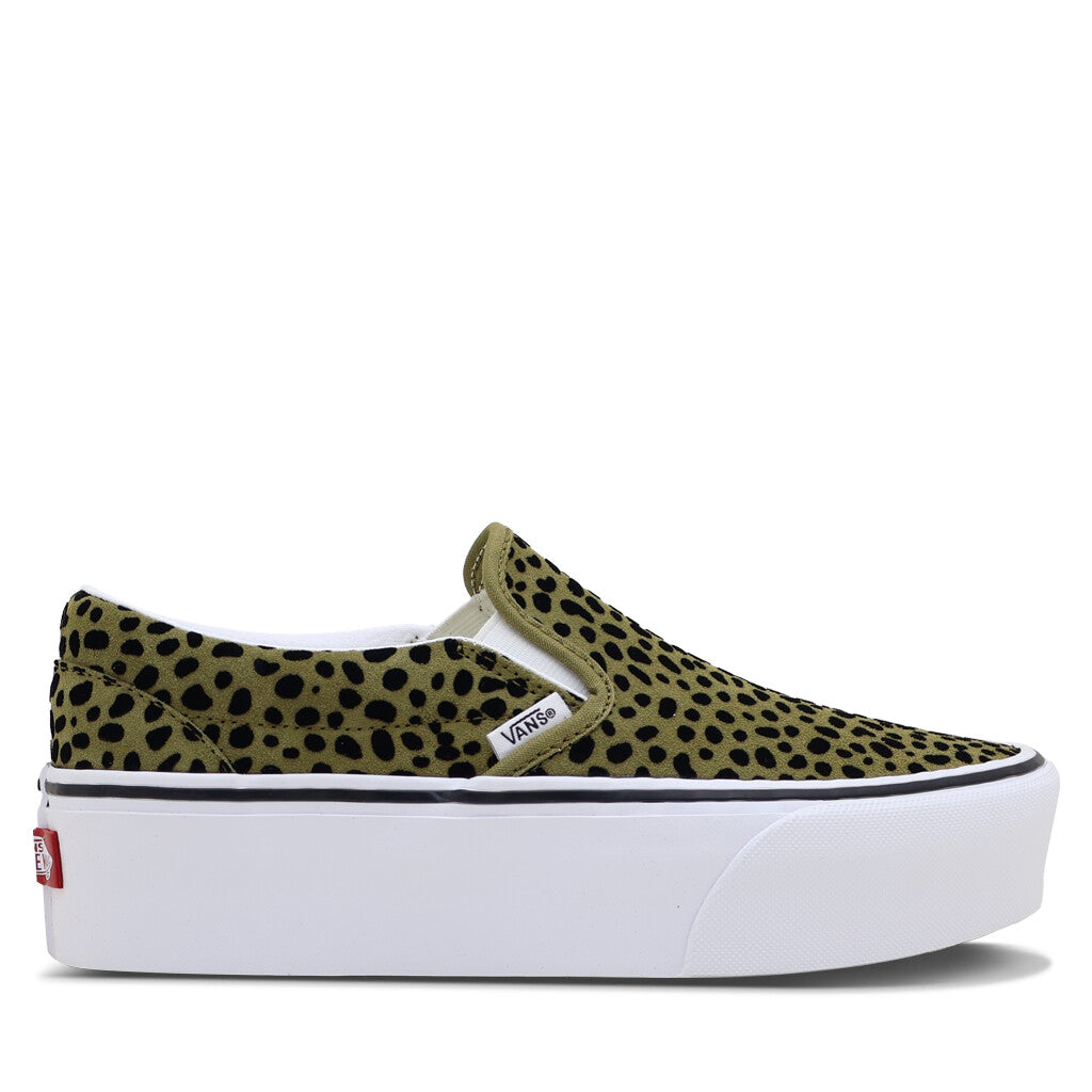 Classic Slip-On Stackform Spotted Olive Brown/ Bild 1