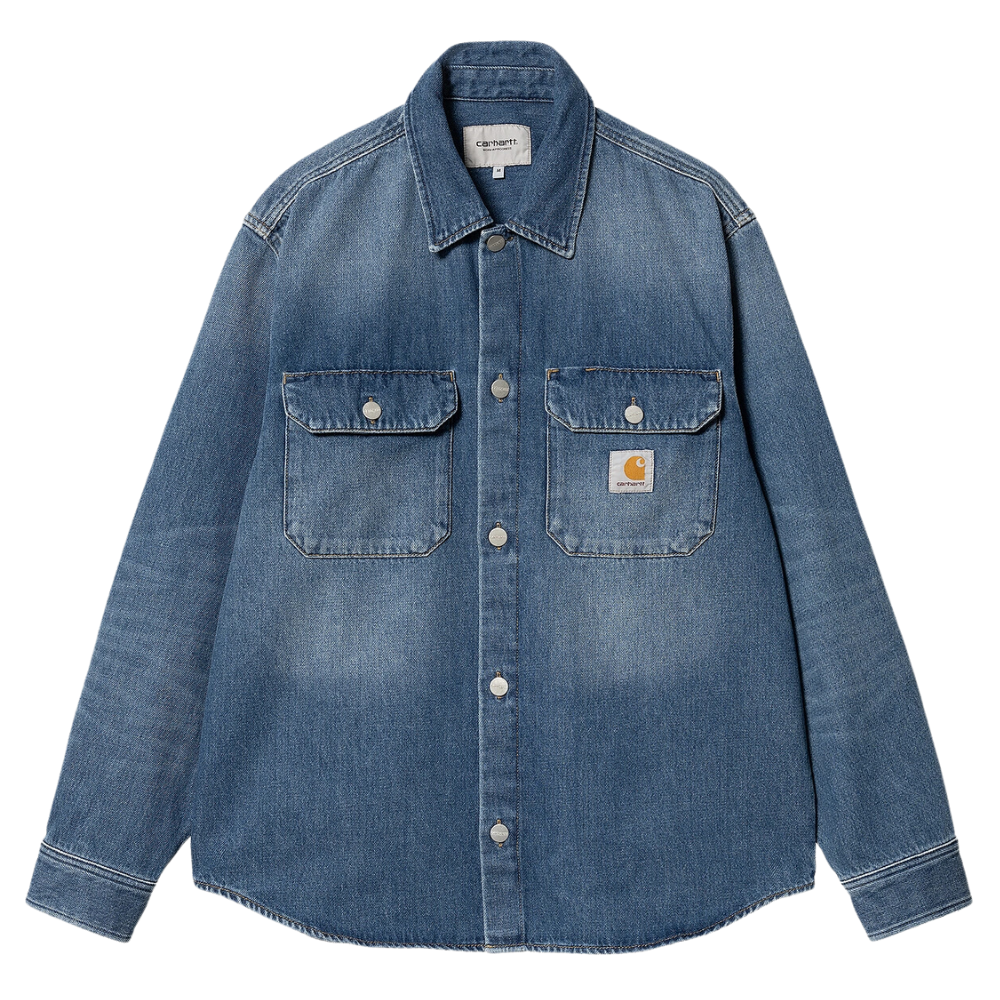 Harvey Shirt Jac Blue Bild 1