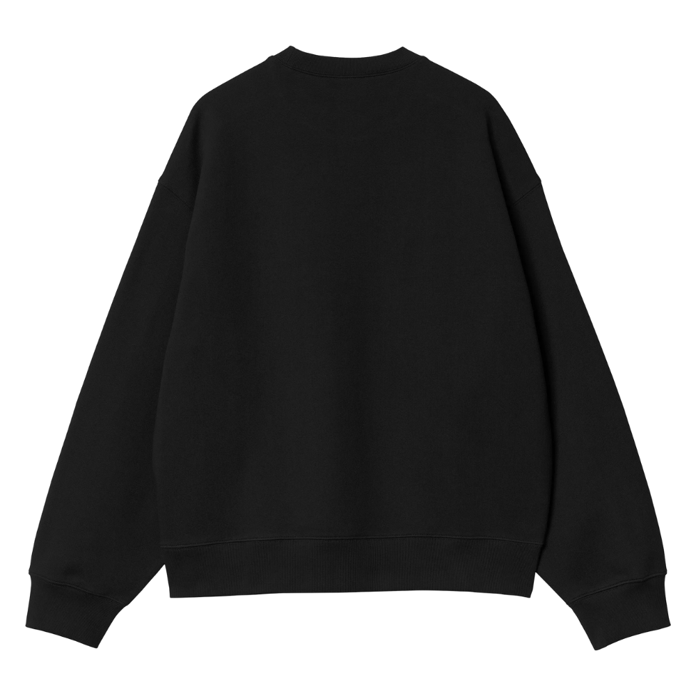 Label Script Sweat Black Bild 2