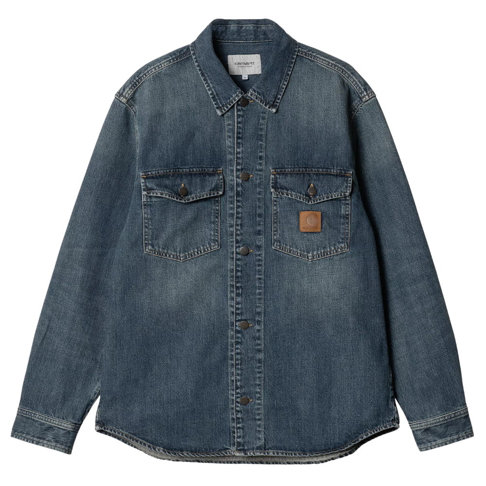 Lincoln Shirt Jac Blue worn used wash Bild 1