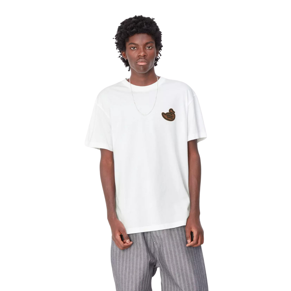 S/S Brown Ducks T-Shirt Black Bild 2
