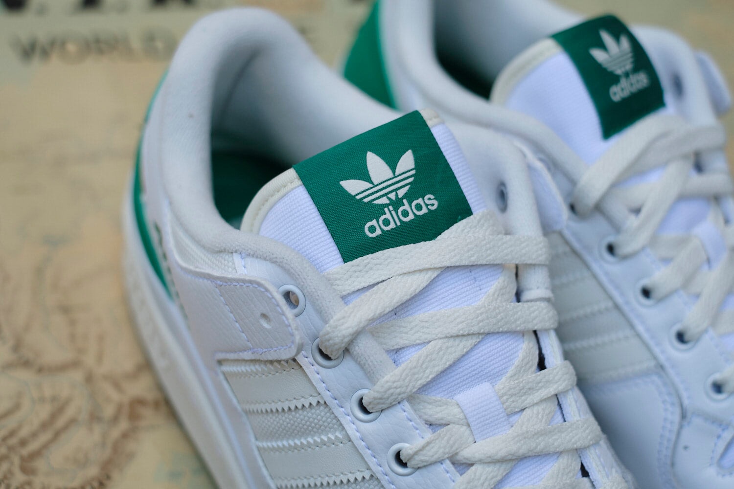 Adidas Atlas Forum ADV - White-Green-Orange Sneaker adidas Skateboarding