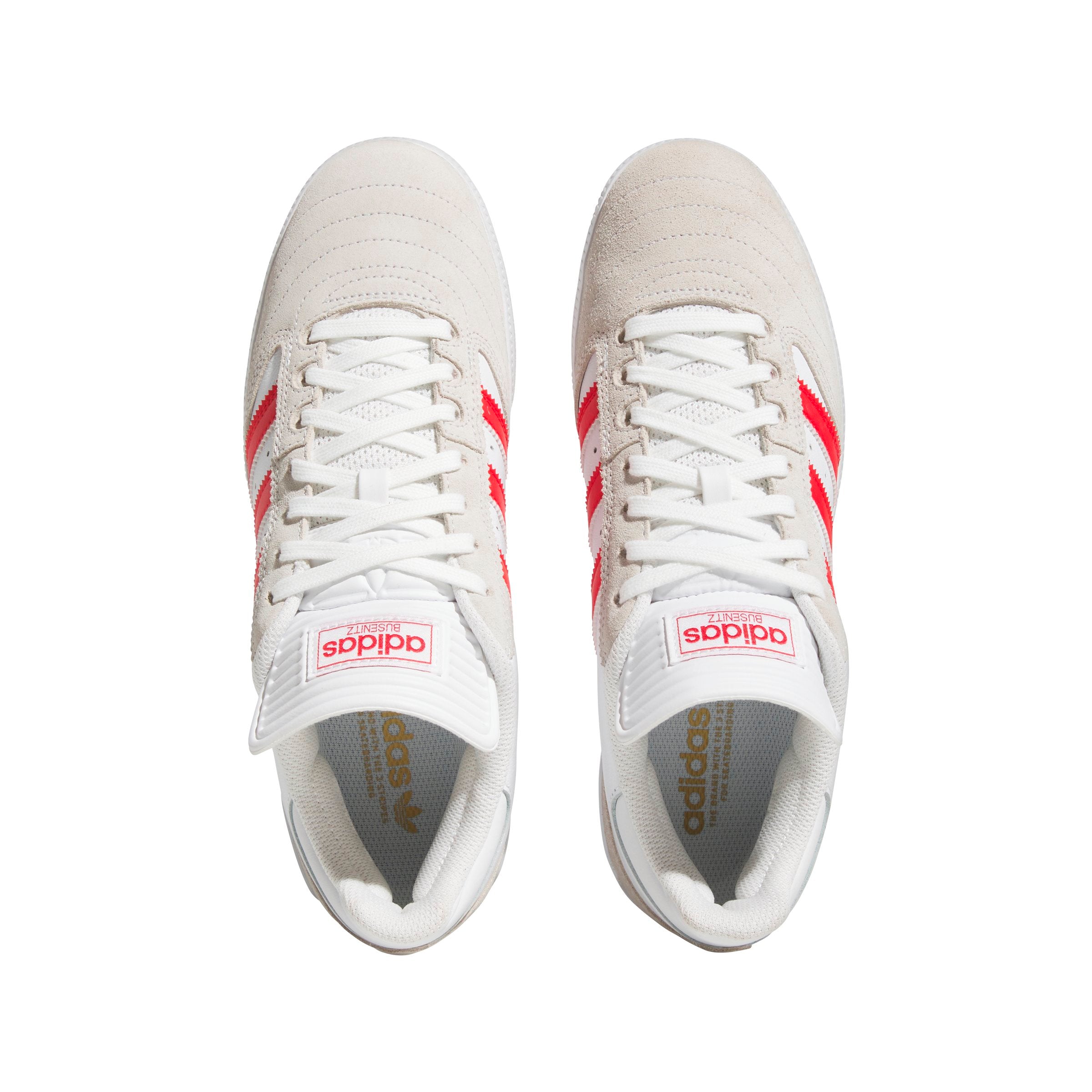 Adidas Busenitz - White/Better Scarlet/Gold Metallic Sneaker adidas Skateboarding