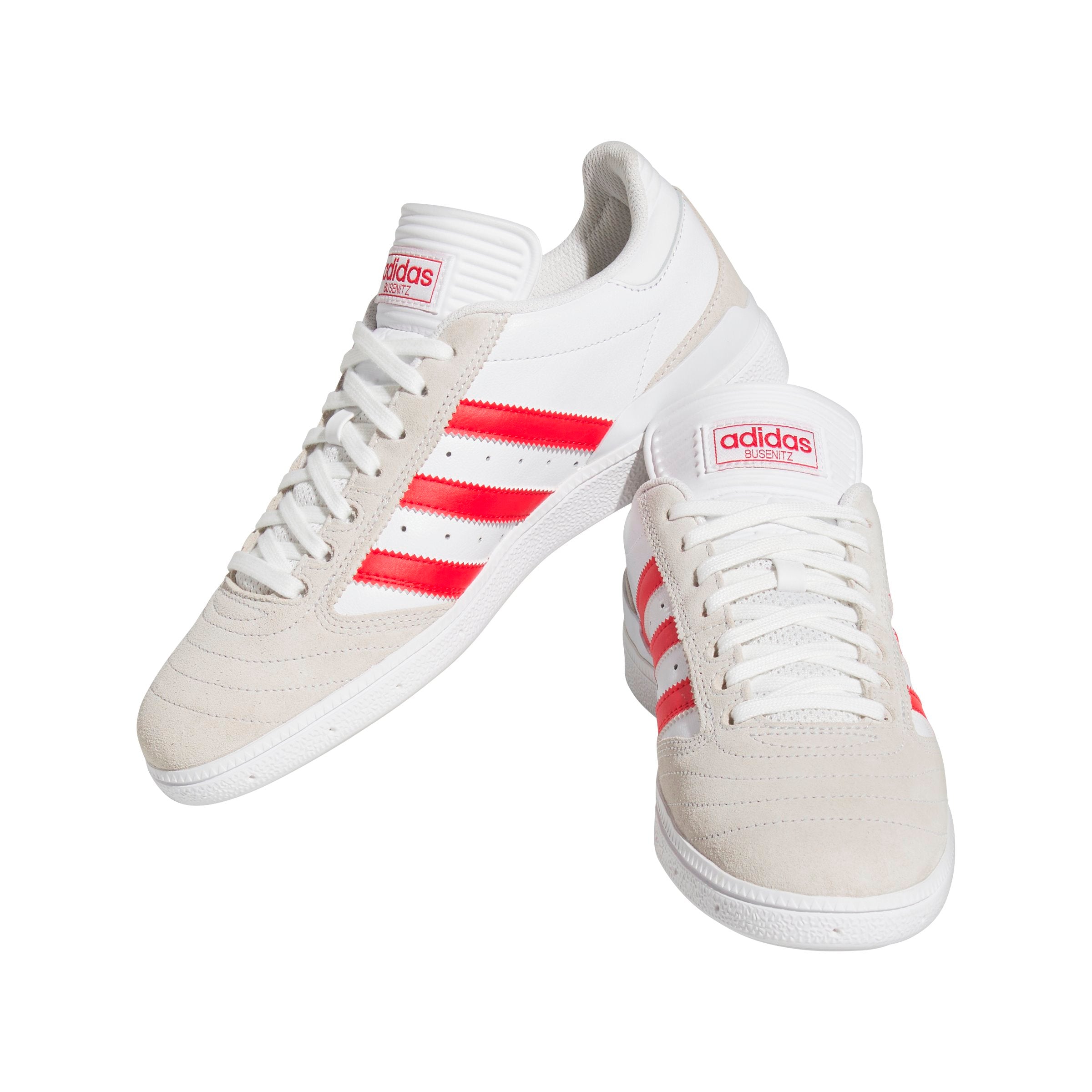 Adidas Busenitz - White/Better Scarlet/Gold Metallic Sneaker adidas Skateboarding