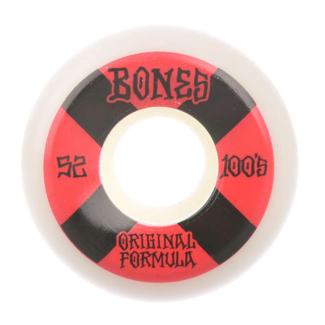 Bones Wheels 4PK OG Formula 100A V5 Side-Cut Rollen - 52mm Rollen Bones