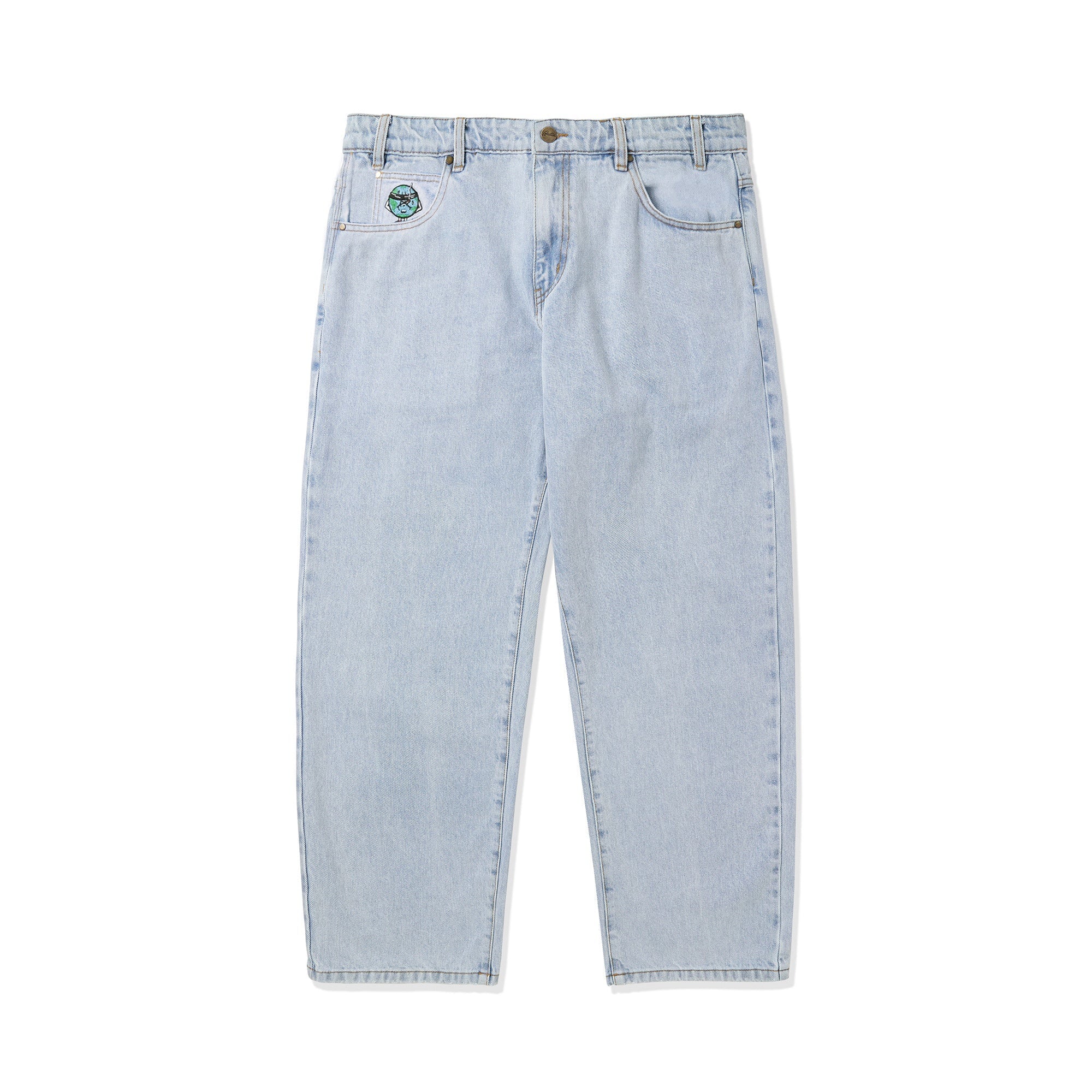 Butter Goods Blindfold Denim Jean - Light Blue Hose Butter Goods