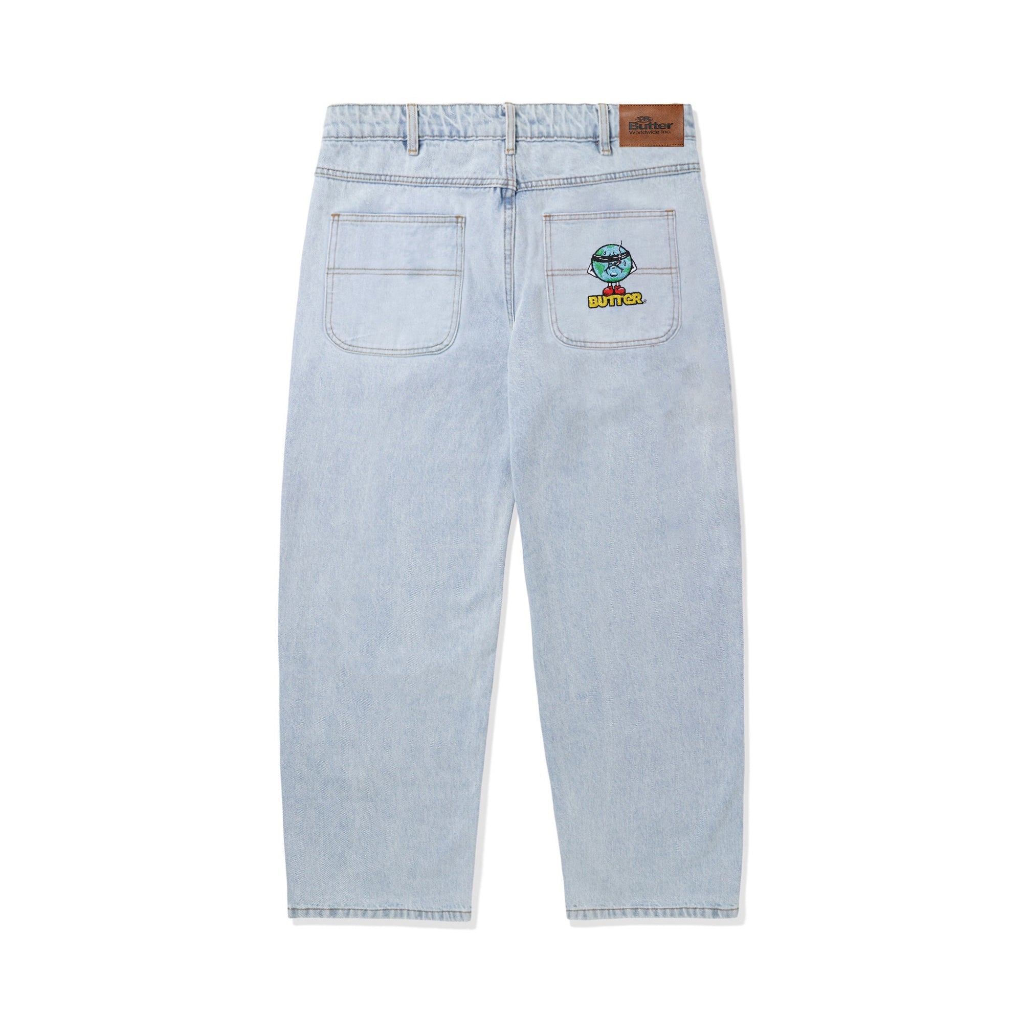 Butter Goods Blindfold Denim Jean - Light Blue Hose Butter Goods