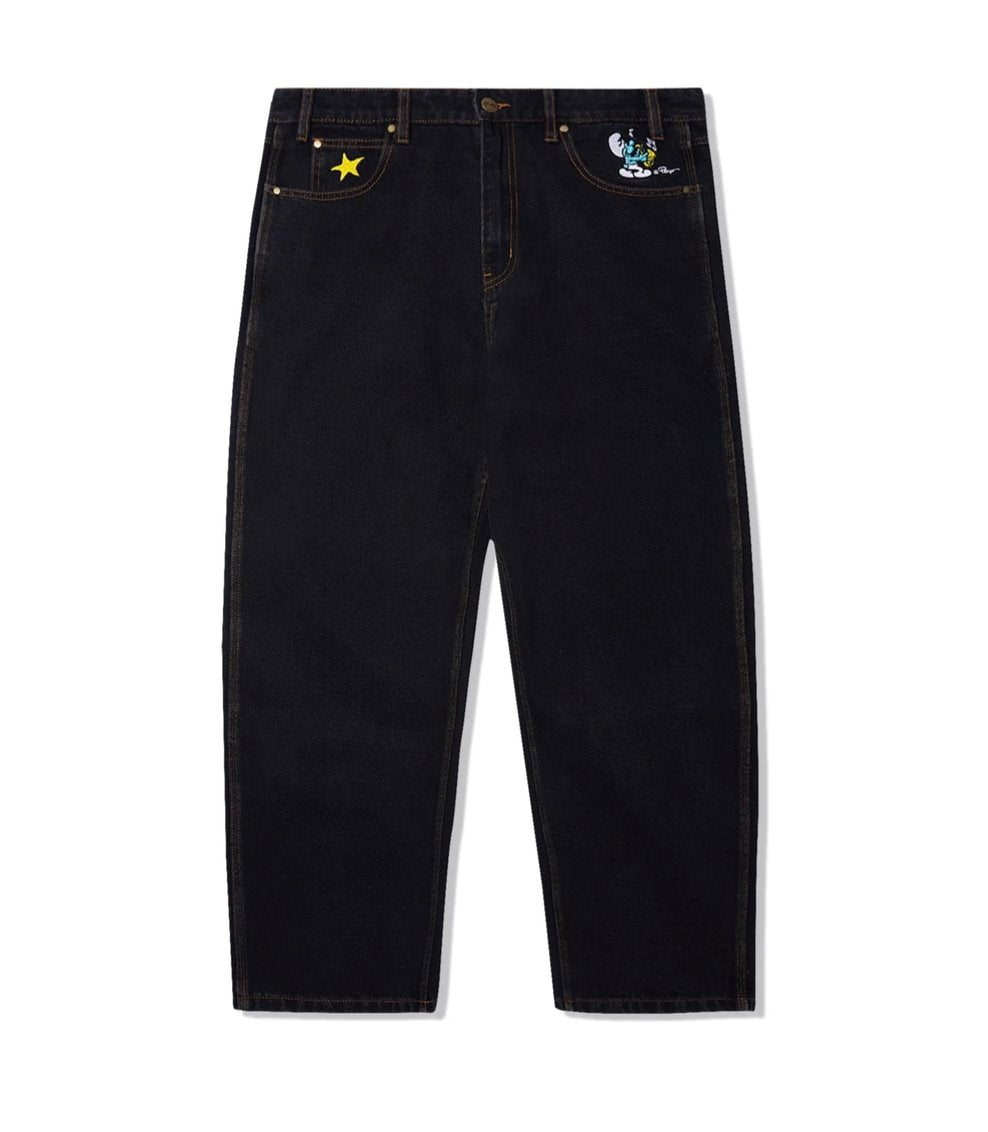 Butter Goods Harmony Denim Jean - Washed Black Hose Butter Goods
