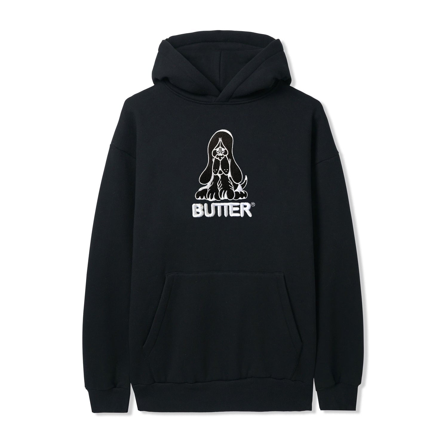 Butter Goods Hound Embroidered Unisex Hoodie Hoodie Butter Goods