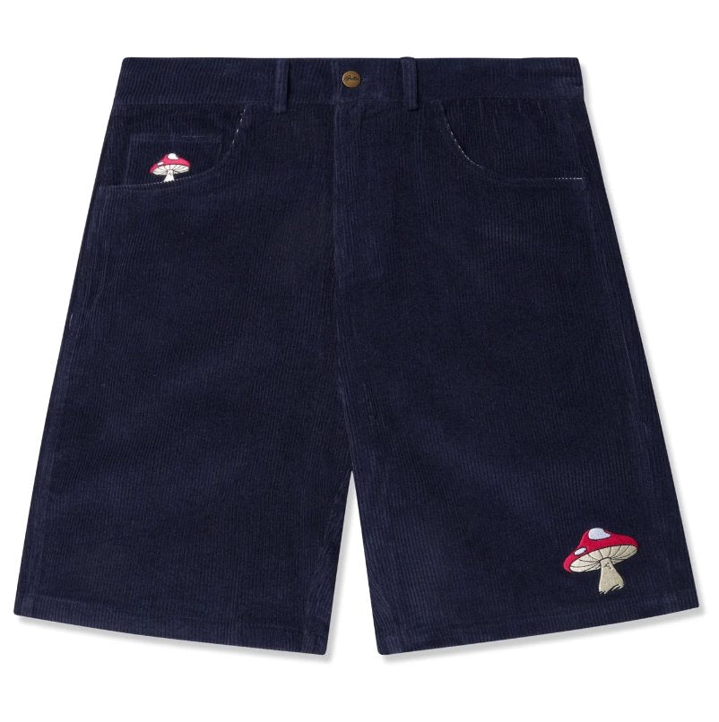 Butter Goods Mushroom Corduroy Shorts - Indigo Shorts Butter Goods