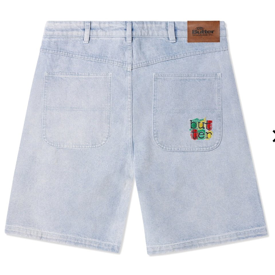 Butter Goods Scribble Denim Shorts Shorts Butter Goods