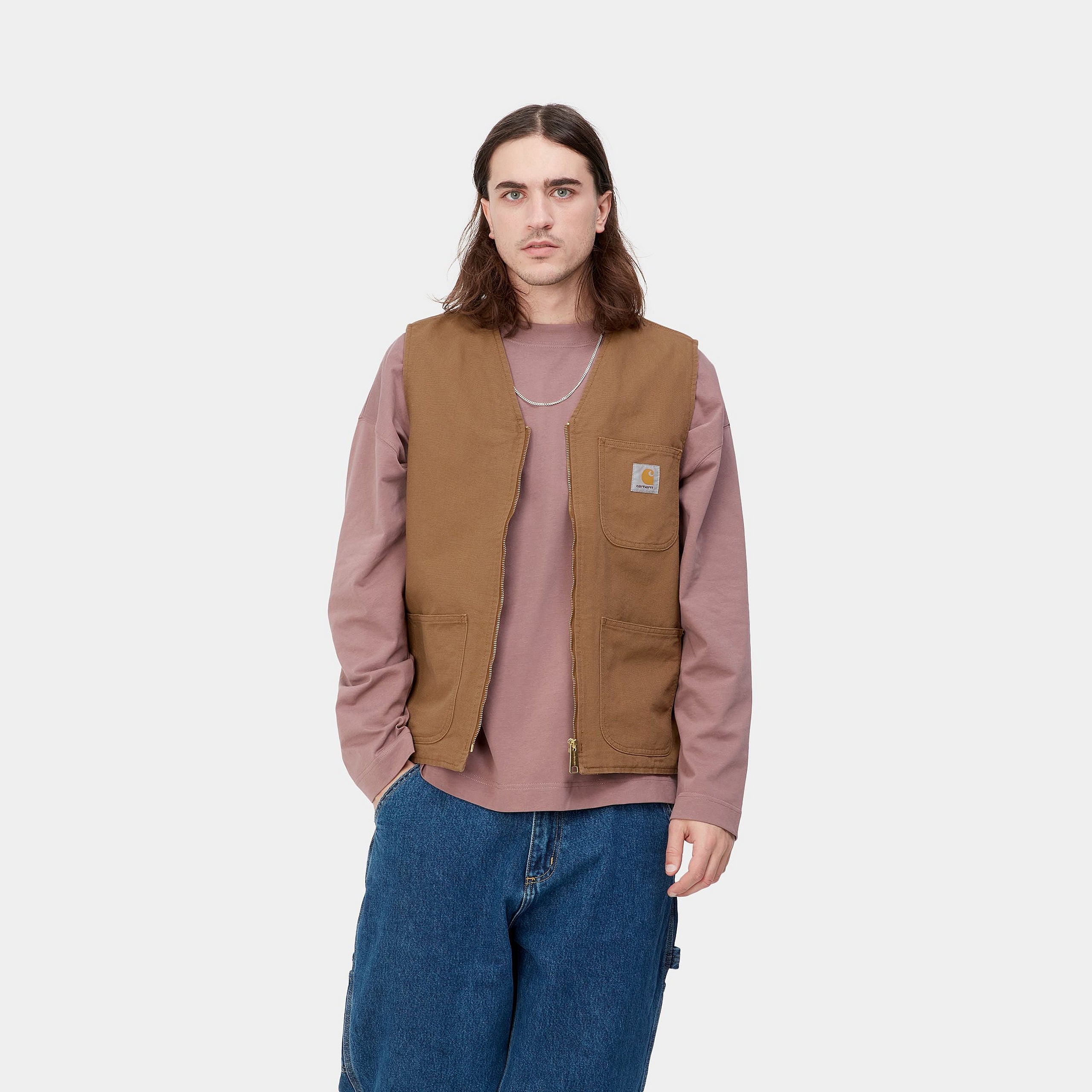 Carhartt WIP Arbor Vest - Hamilton Brown Carhartt WIP