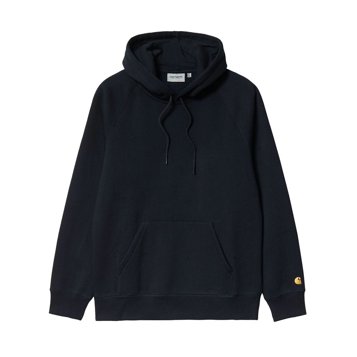 Carhartt WIP Chase Hooded Sweater - Dark Navy-Gold Hoodie Carhartt WIP
