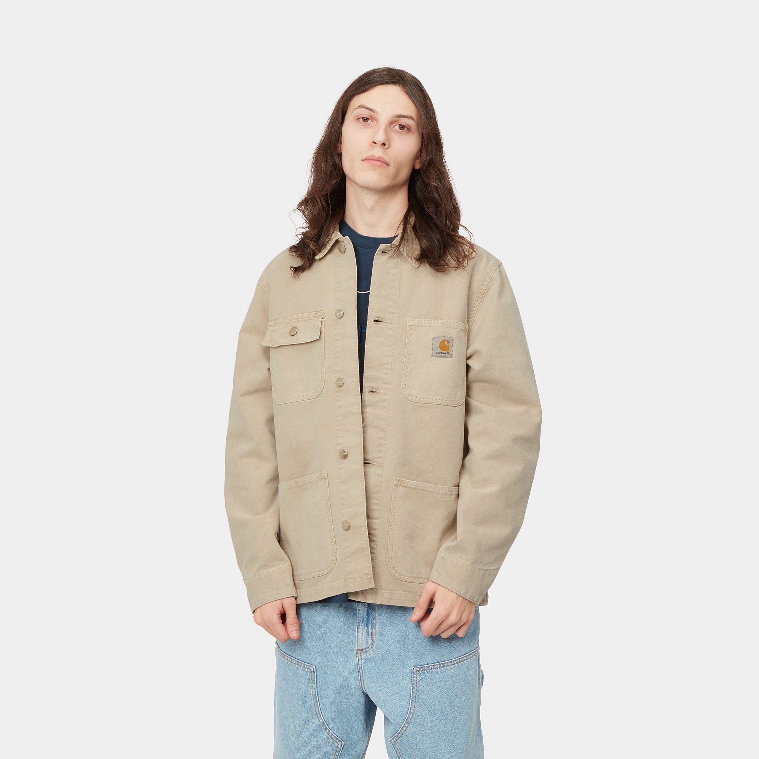 Carhartt WIP Michigan Coat (Summer) - Dusty H Brown Carhartt WIP