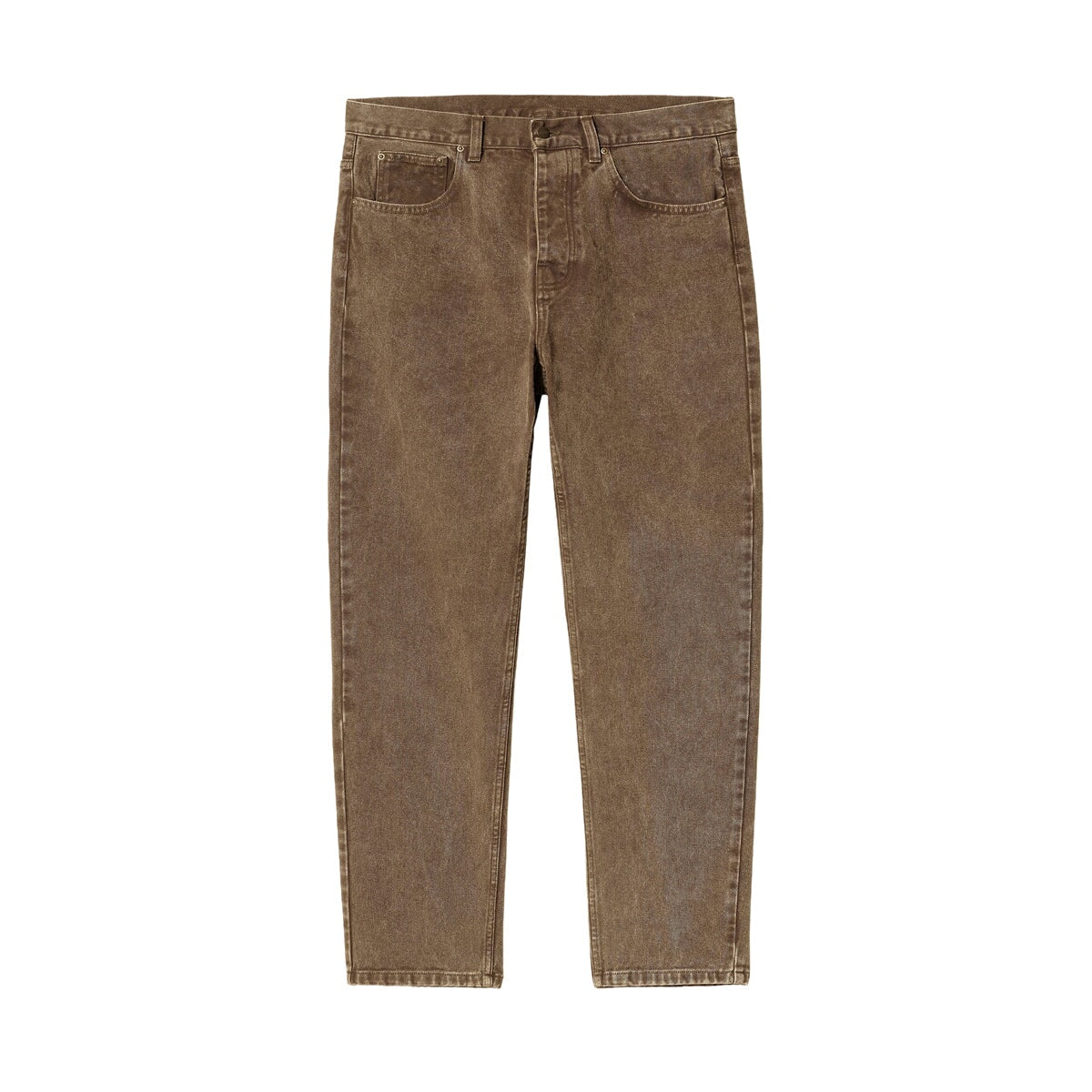 Carhartt WIP Newel Pant Parkland - Tamarind (Worn Washed) Hose Carhartt WIP