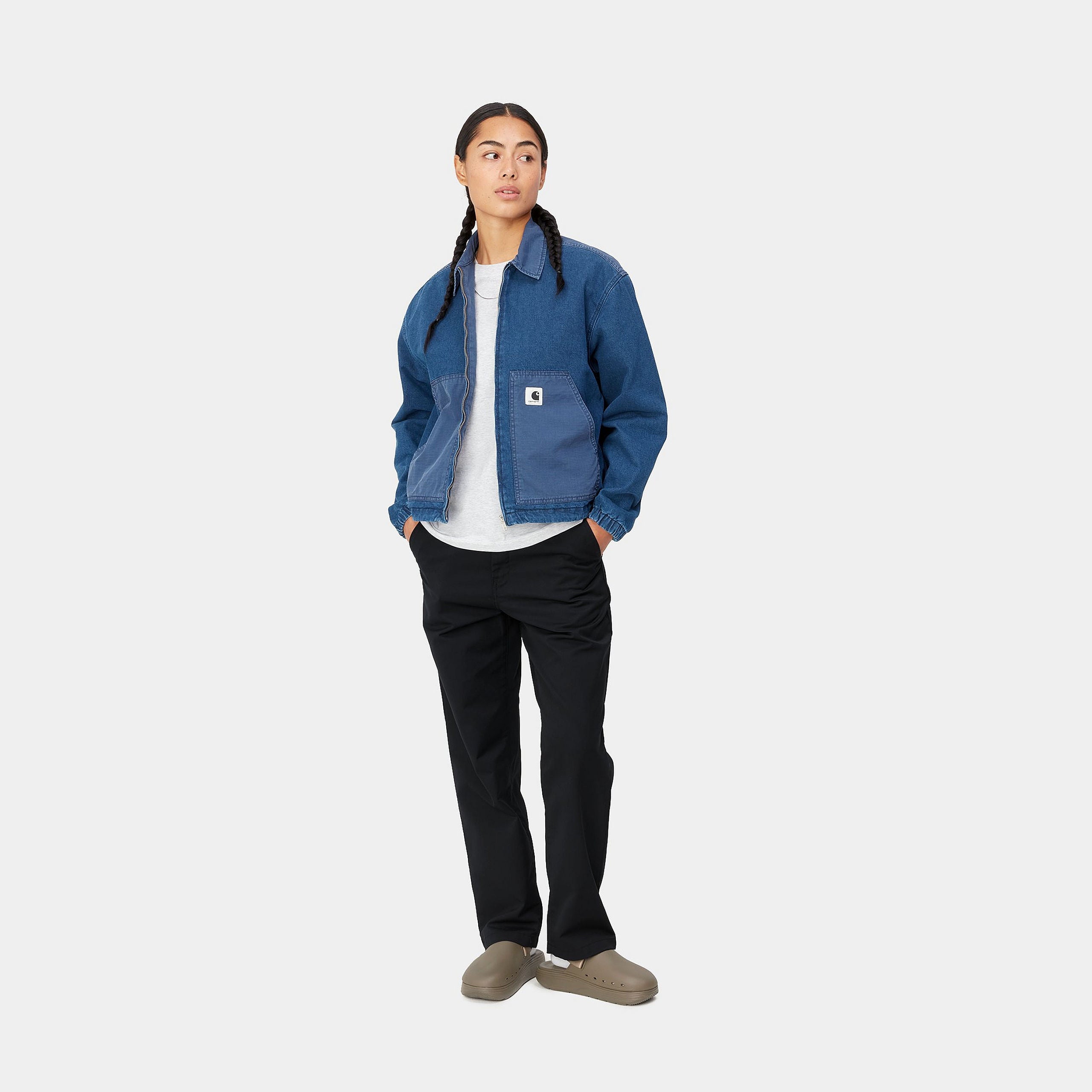 Carhartt WIP W' Master Pant - Black Rinsed Hose Carhartt WIP