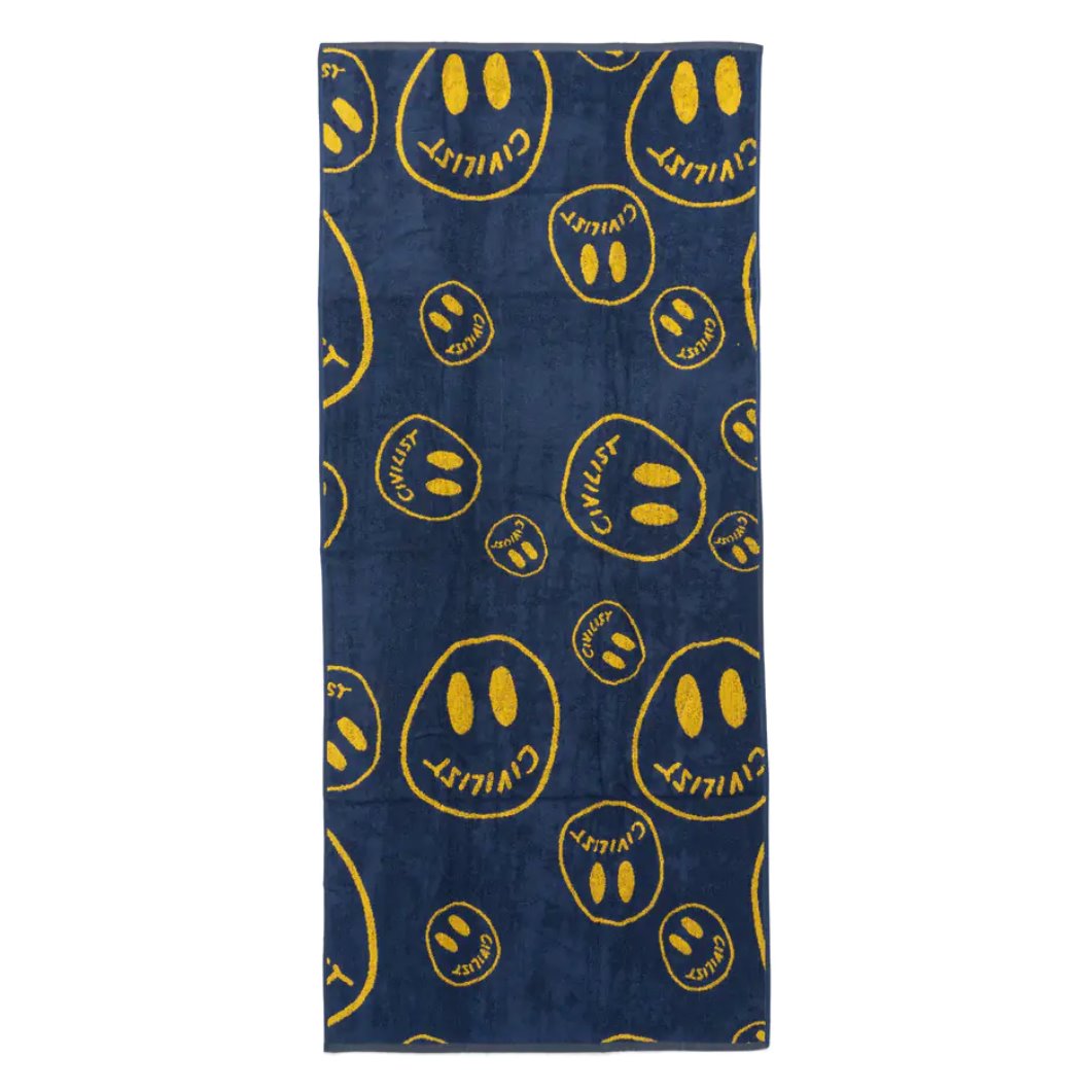 Civilist Smiler Beach Badetuch T-Shirt Civilist